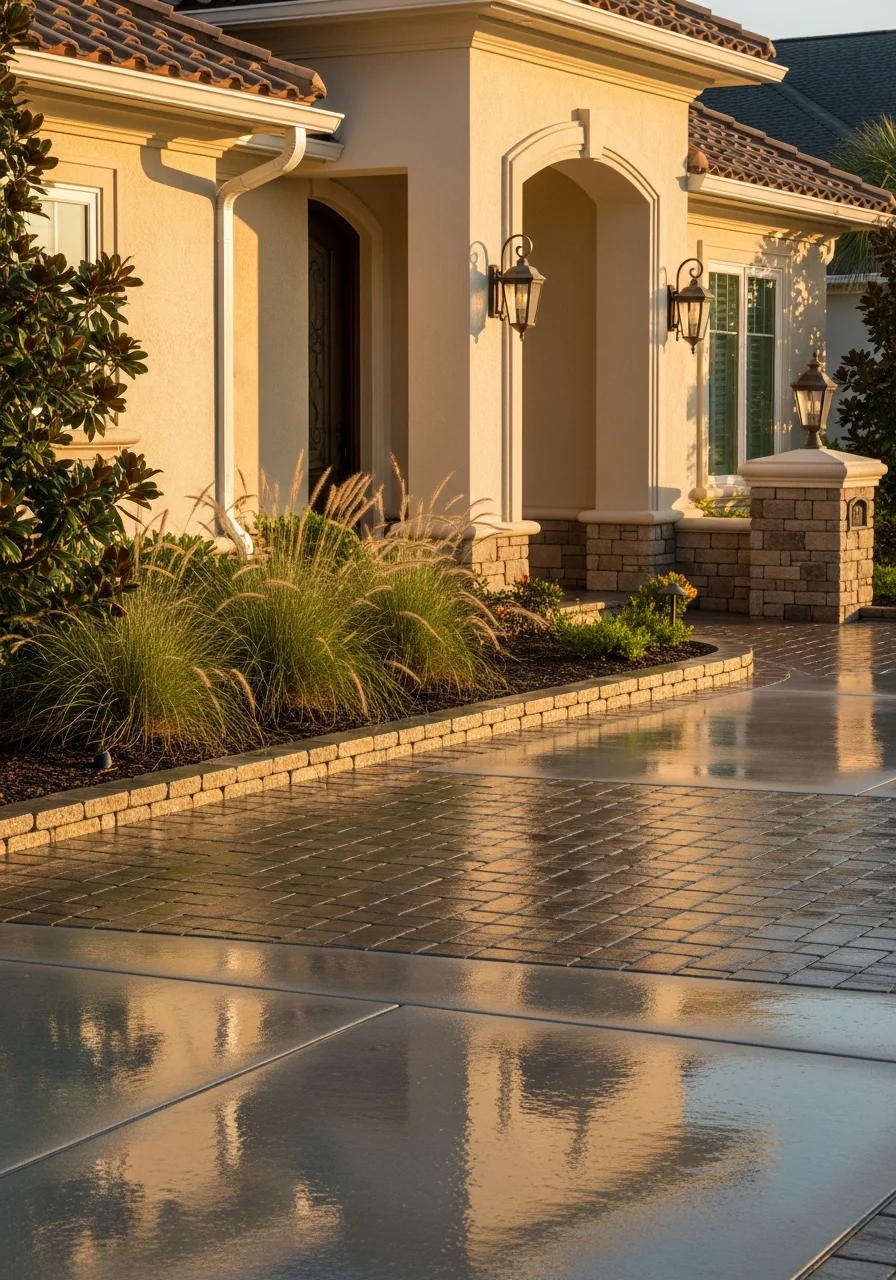 Luxury Ponte Vedra Beach residence with coastal design elements and refined exterior finishes.